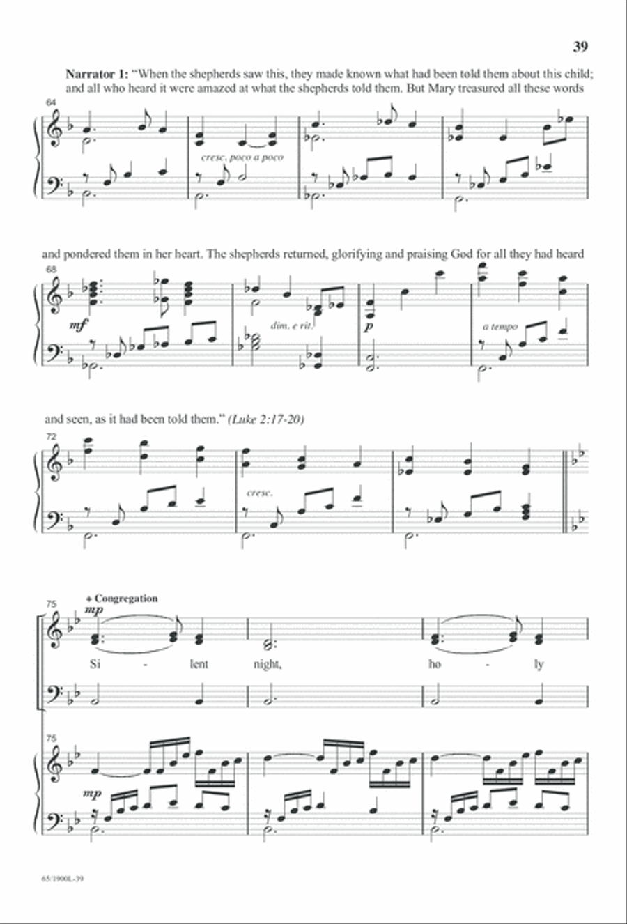 Love's Pure Light 3-Part scores gallery preview page 41