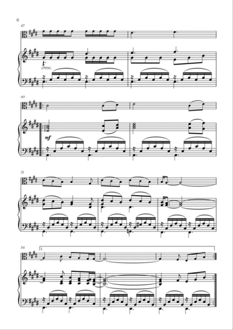 Golden Hour Viola scores gallery preview page 6