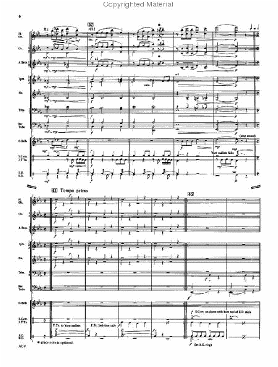 The Country Express Concert Band scores gallery preview page 5