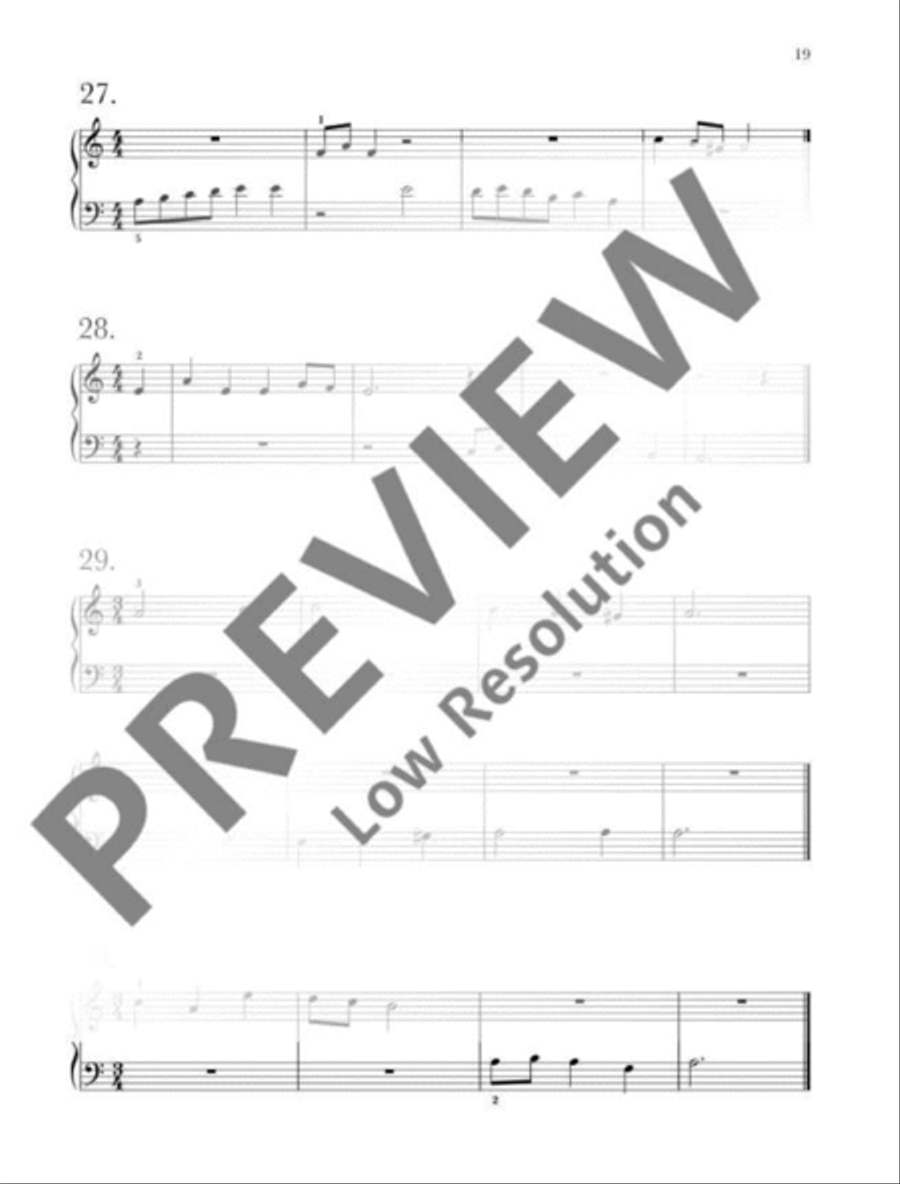 More Piano Sight-Reading 1 Piano Solo scores gallery preview page 20