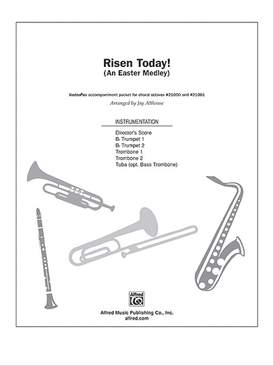 Risen Today! (An Easter Medley) Choir scores gallery preview page 1
