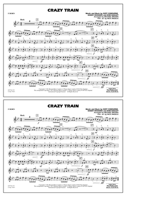 Crazy Train - F Horn