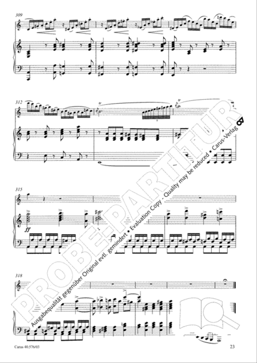 Oboe Concerto in A minor (Concerto per Oboe ed Orchestra in a) Clarinet scores gallery preview page 24