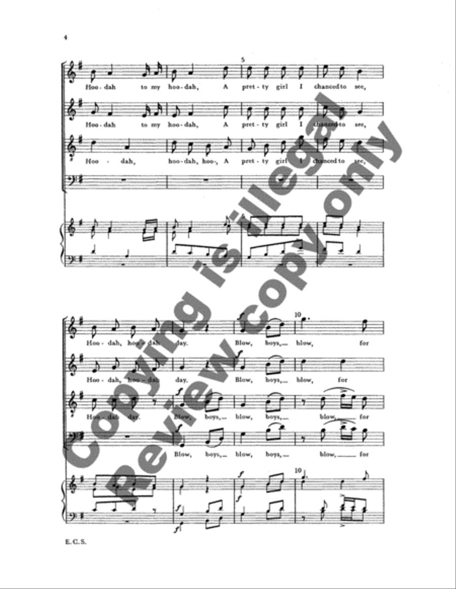 Sacramento Sacramento 4-Part scores gallery preview page 4