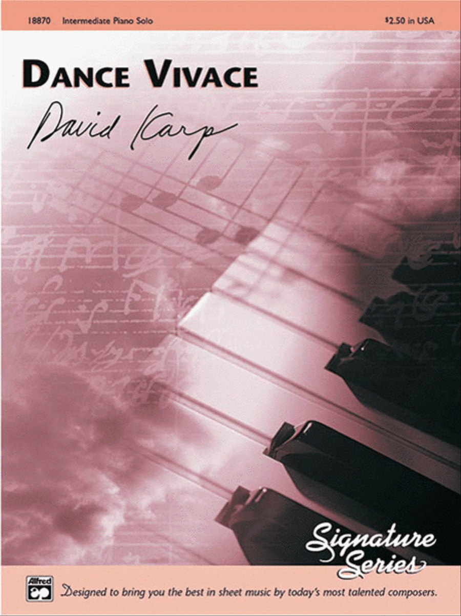 Dance Vivace Piano Solo scores gallery preview page 1