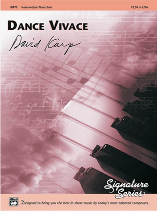 Book cover for Dance Vivace