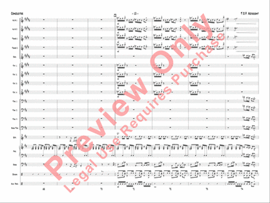 T.O.P. Adjacent Jazz Ensemble scores gallery preview page 13