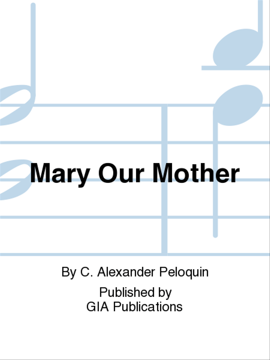 Mary Our Mother - Full Score Horn scores gallery preview page 1