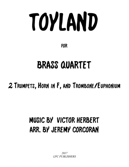 Toyland for Brass Quartet image number null
