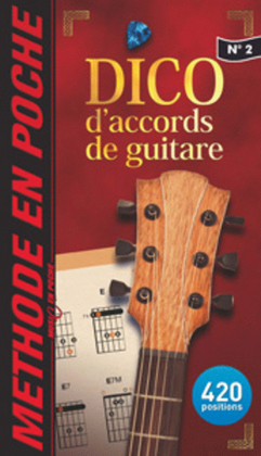 Methode en Poche Dictionnaire d'Accords de Guitare