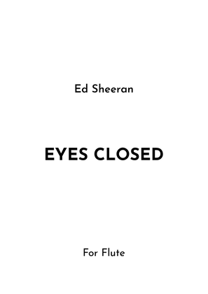 Book cover for Eyes Closed