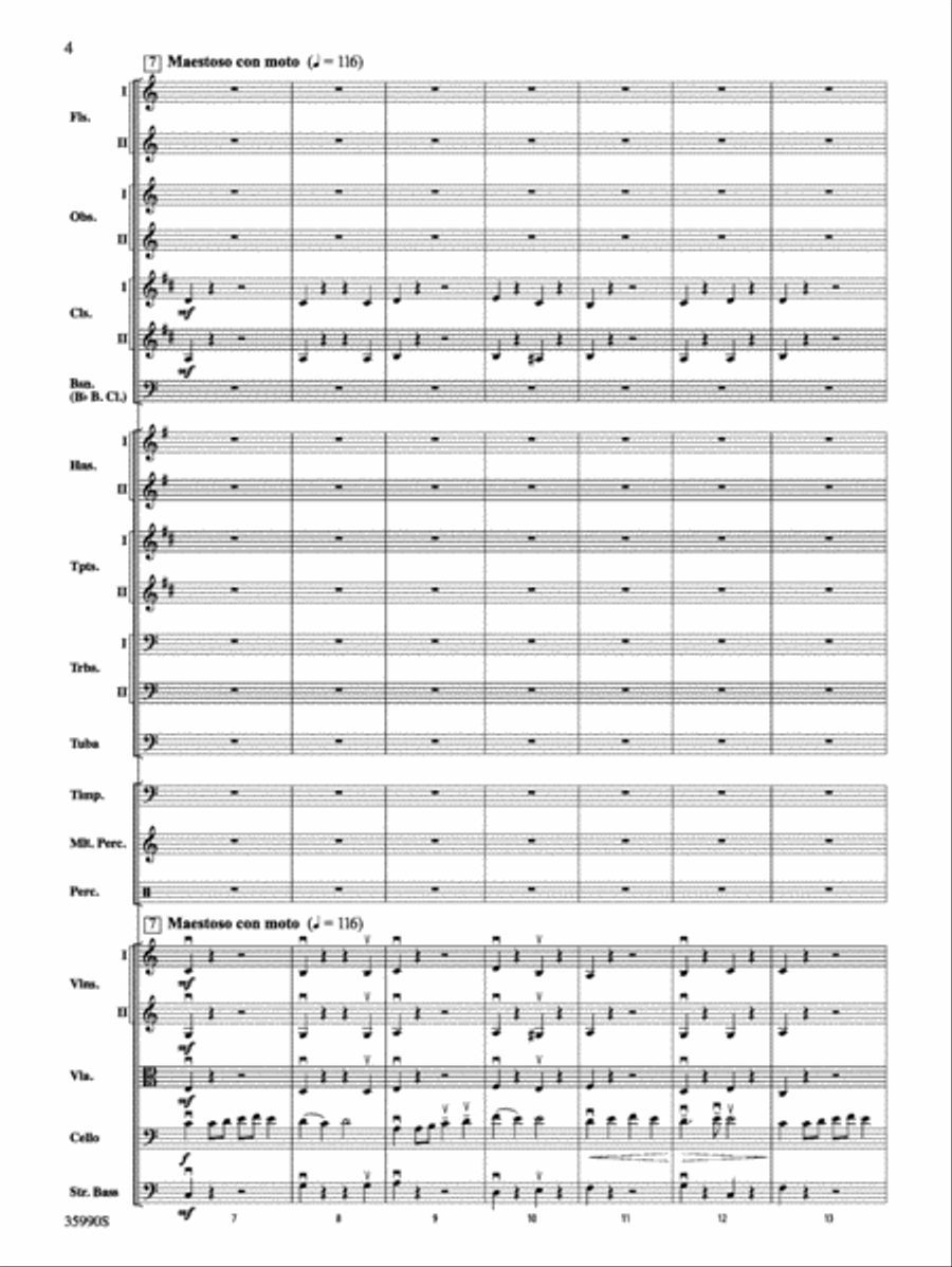 Tales of Vandosar: Score Tales of Vandosar: Score Full Orchestra scores gallery preview page 4