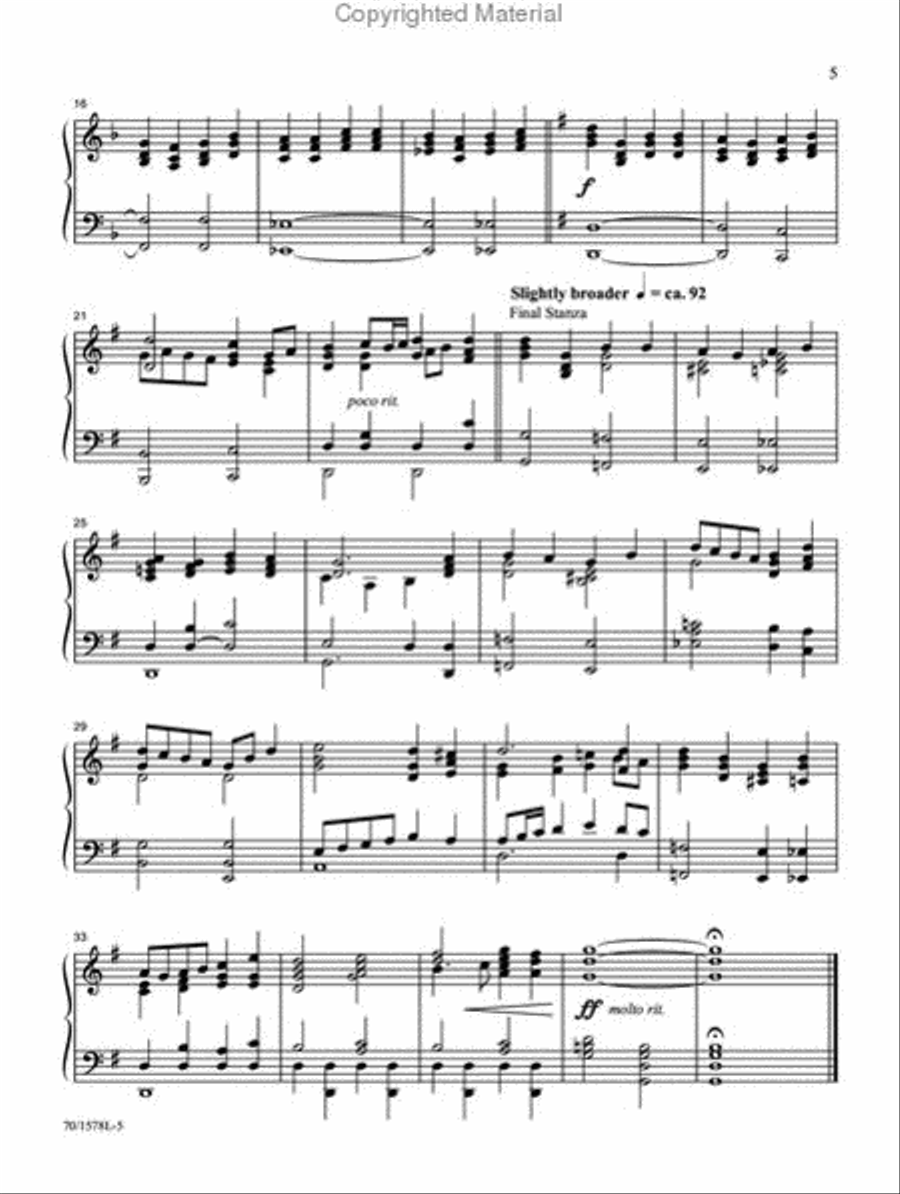 Enhancements for Congregational Singing - Keyboard Book Piano scores gallery preview page 3
