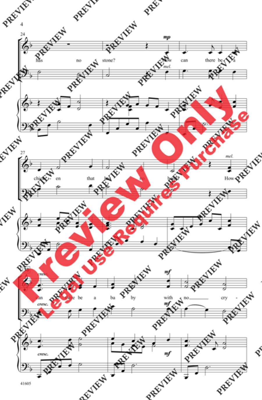 I Gave My Love a Cherry - SoundTrax CD (CD only) Choir scores gallery preview page 4
