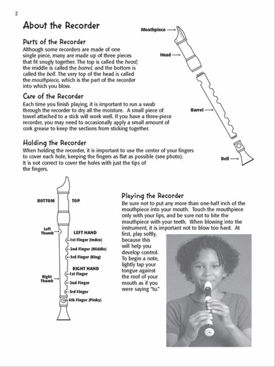 Selections from Star Wars for Recorder Recorder scores gallery preview page 3