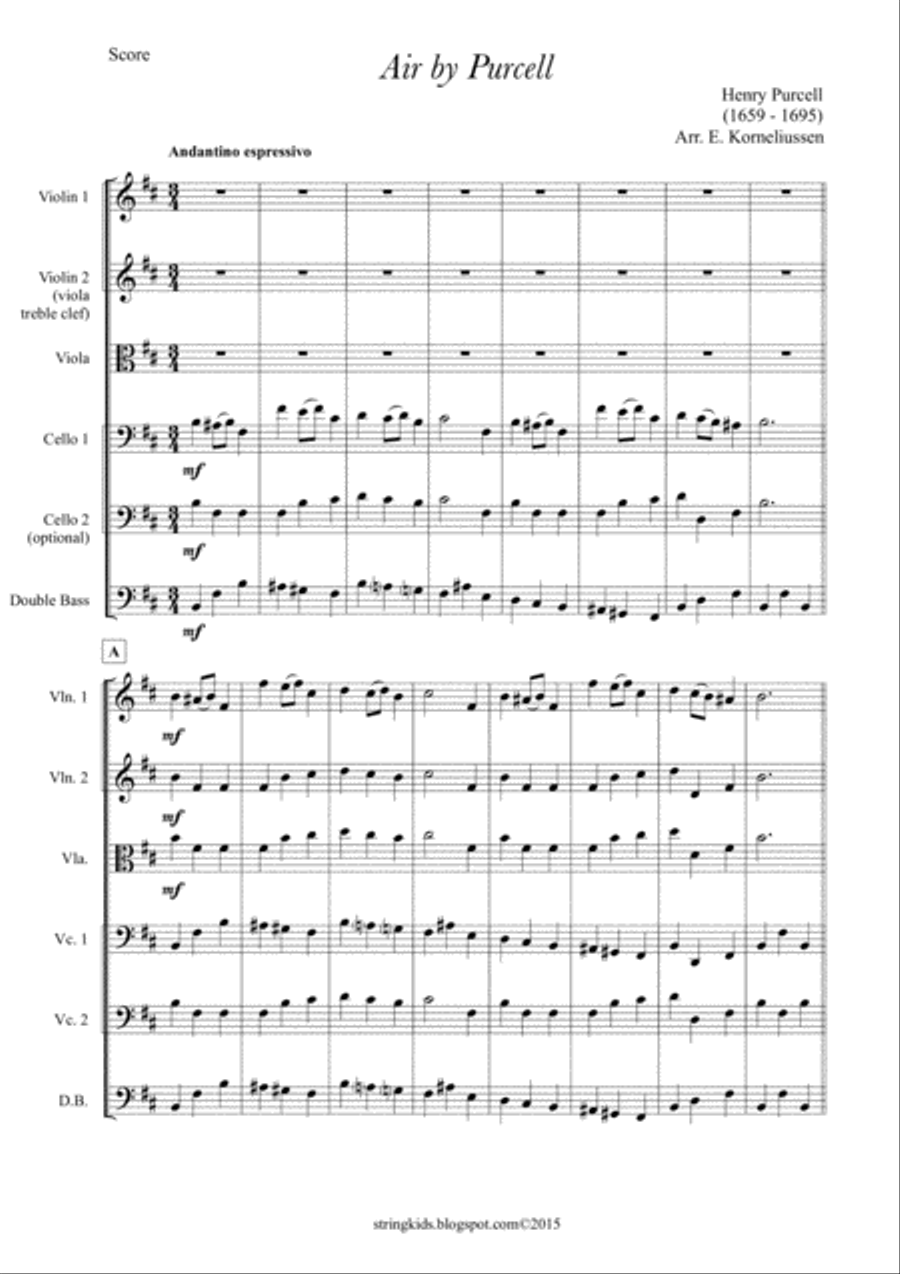 A Baroque Journey for String Orchestra String Orchestra scores gallery preview page 5