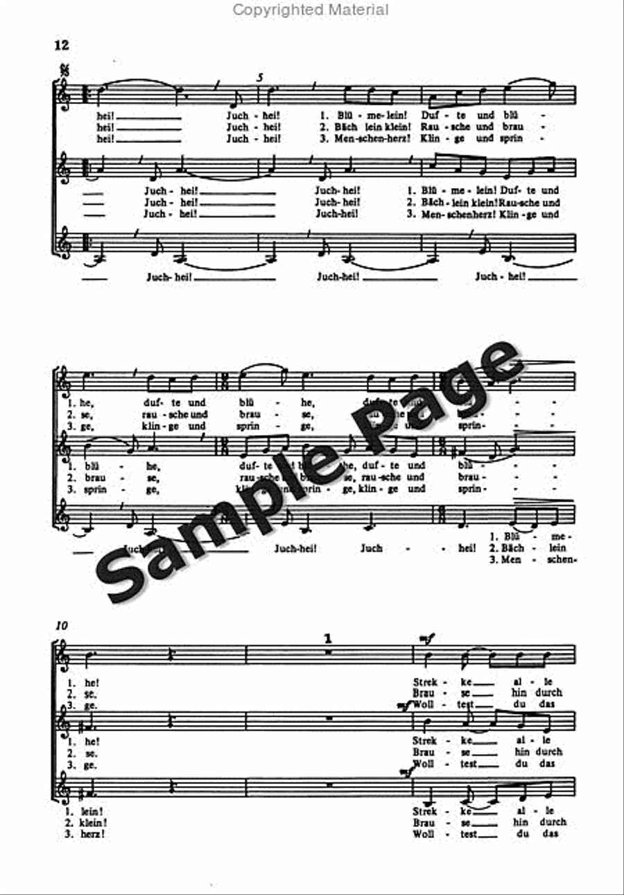 Kleinen Jahreszeiten Ch Score