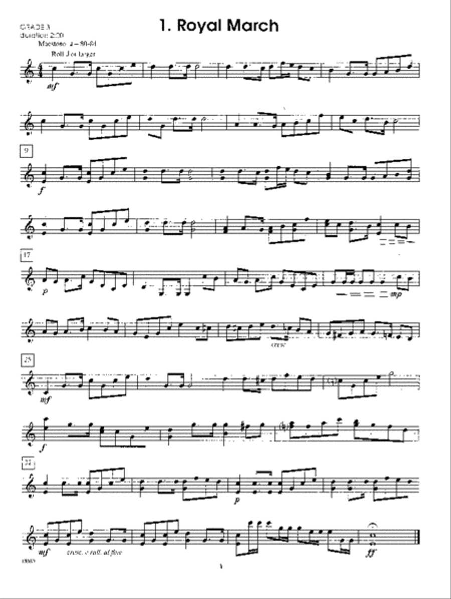 Contest Solos For The Intermediate Mallet Player