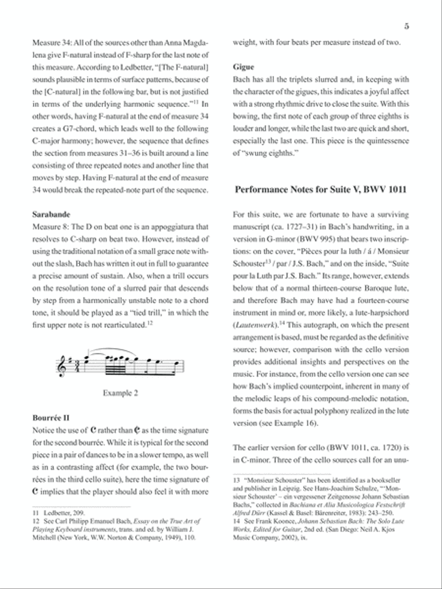 Cello Suites 4, 5, 6 BWV 1010, 1011, 1012 Cello scores gallery preview page 6