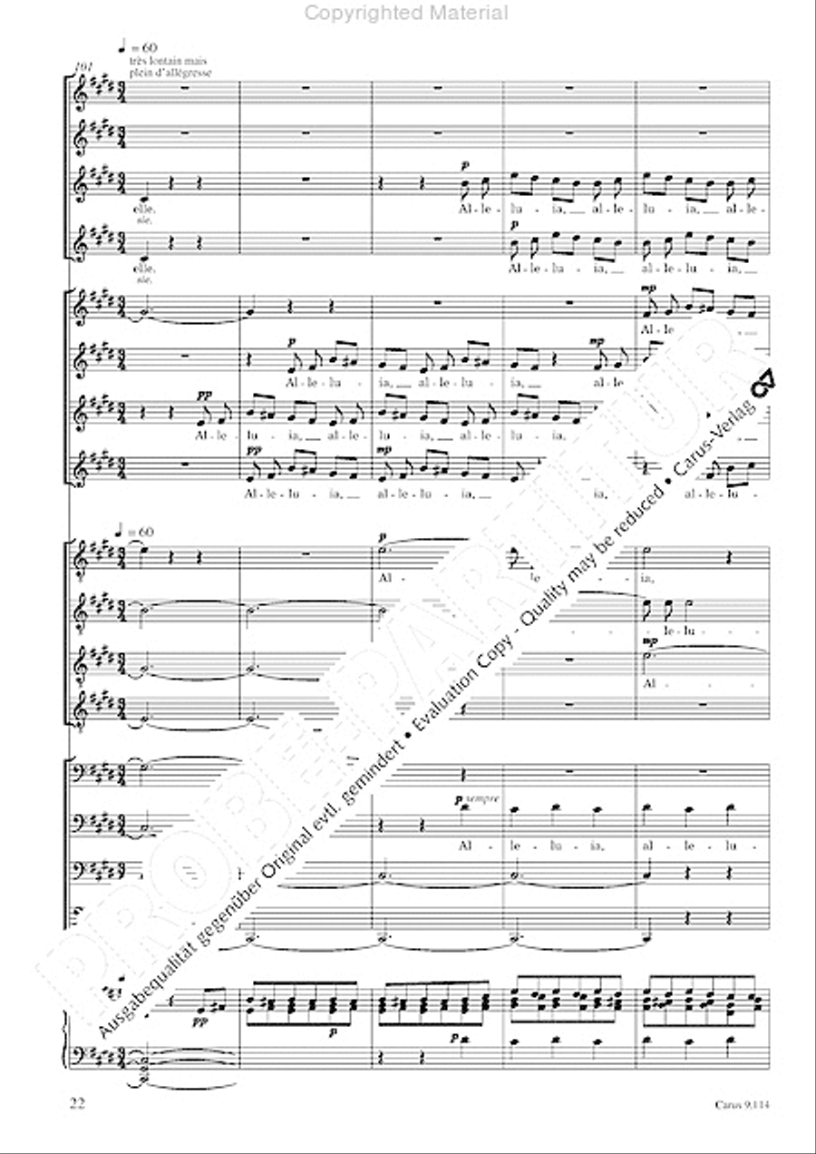 Trois Fragments de son Trois Fragments de son Choir scores gallery preview page 25