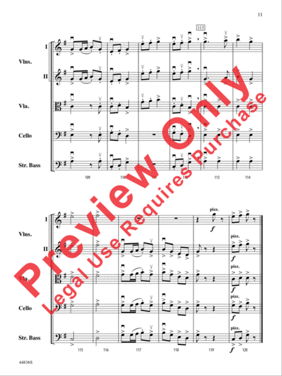 Appalachian Celebration Appalachian Celebration String Orchestra scores gallery preview page 23