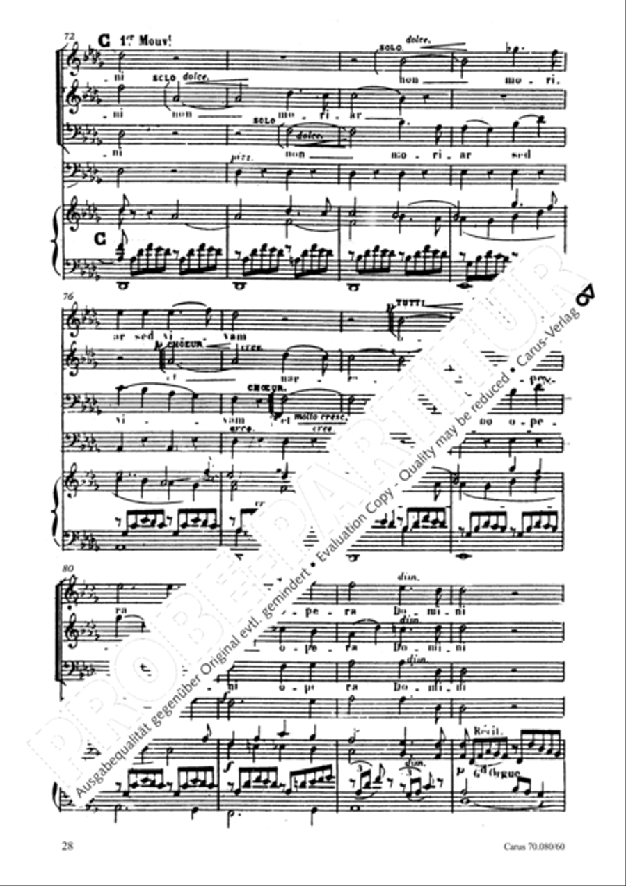 Kleinere Kirchenwerke Score scores gallery preview page 29