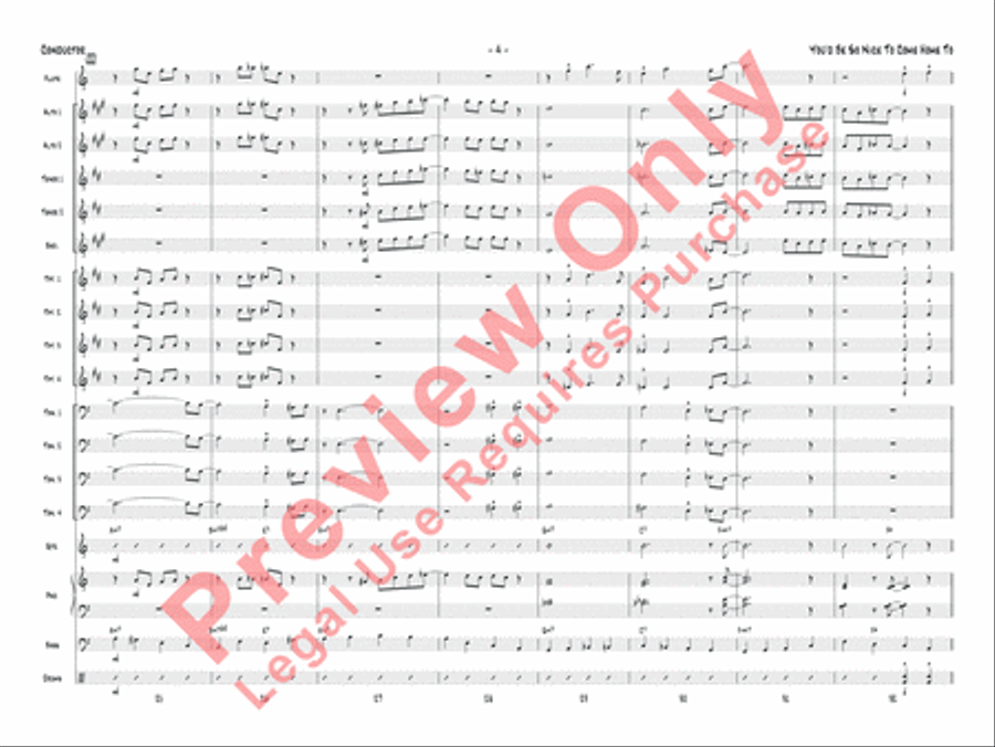 You'd Be So Nice to Come Home To Jazz Ensemble scores gallery preview page 7