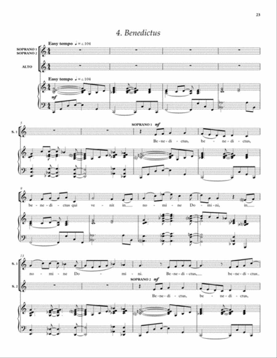 Nidaros Jazz Mass Nidaros Jazz Mass SSAA scores gallery preview page 11