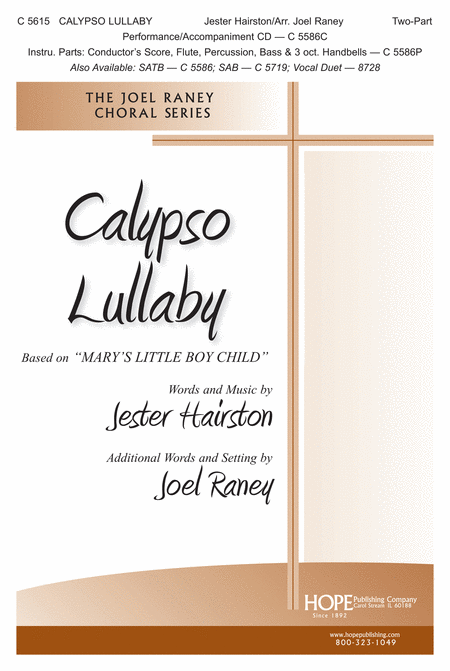 Calypso Lullaby Based on  Mary