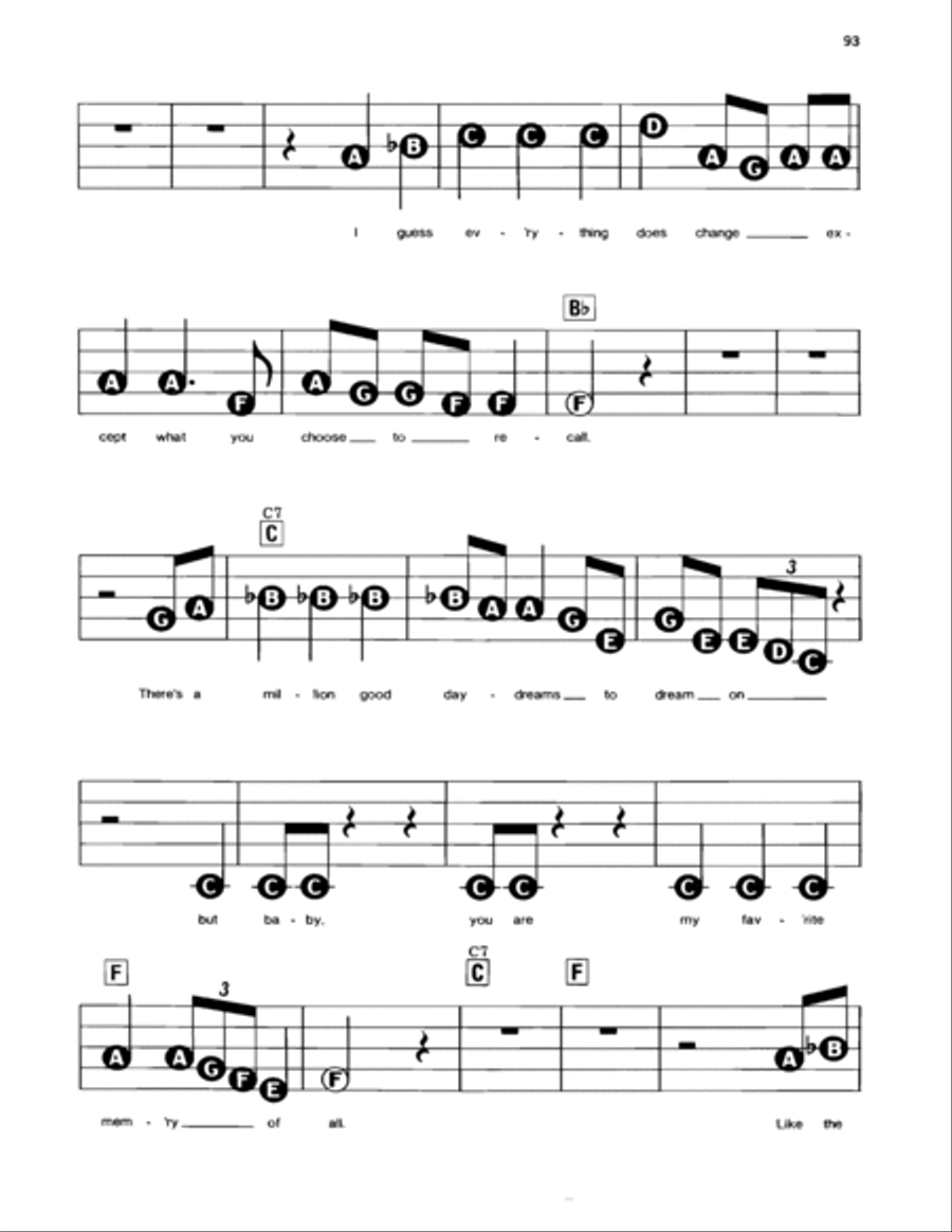 My Favorite Memory Easy Piano scores gallery preview page 2