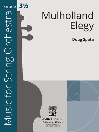 Book cover for Mulholland Elegy