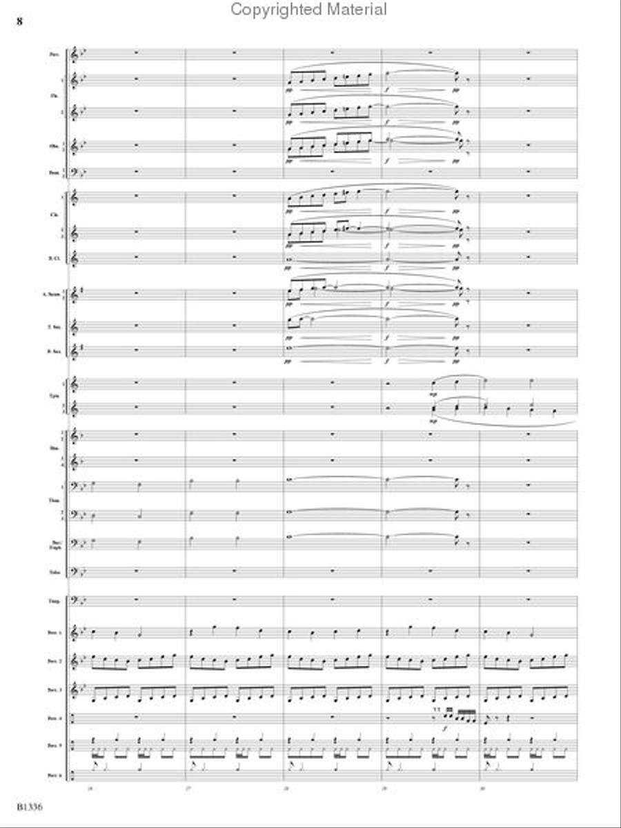 Dreams and Proclamations Dreams and Proclamations Concert Band scores gallery preview page 7