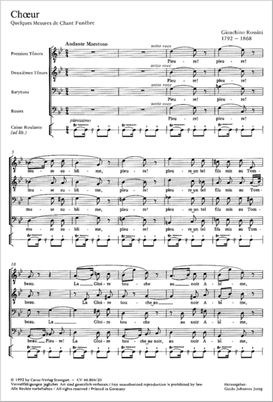Choeur Choeur Men's Choir scores gallery preview page 9