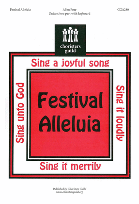 Book cover for Festival Alleluia