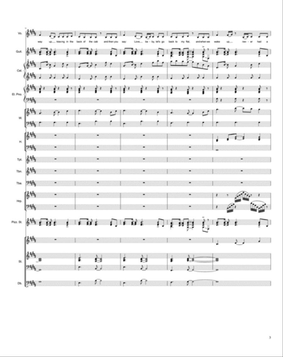 Your Song Large Ensemble scores gallery preview page 3
