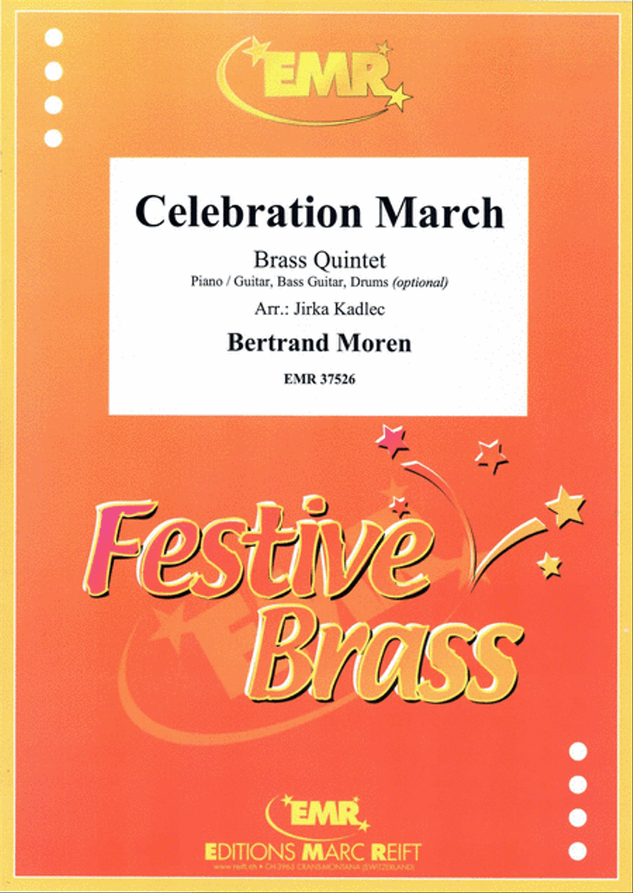Celebration March Celebration March Brass Band scores gallery preview page 1