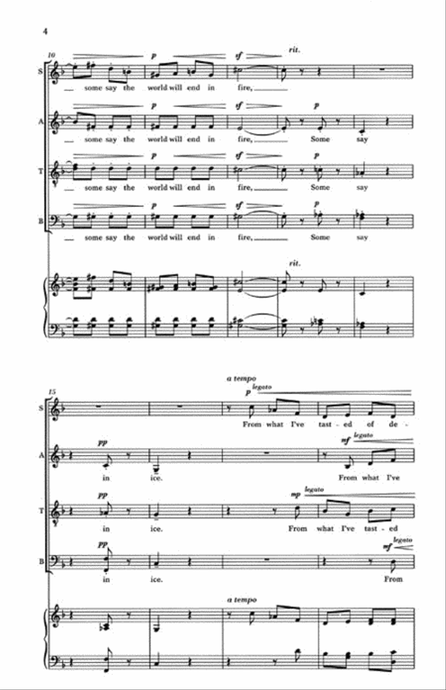 American Trio 4-Part scores gallery preview page 3