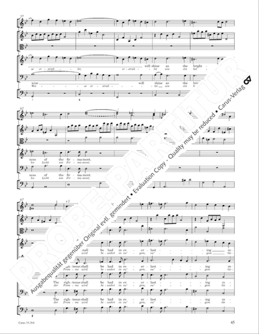 Israel in Egypt - Part I Israel in Egypt - Part I 4-Part scores gallery preview page 57