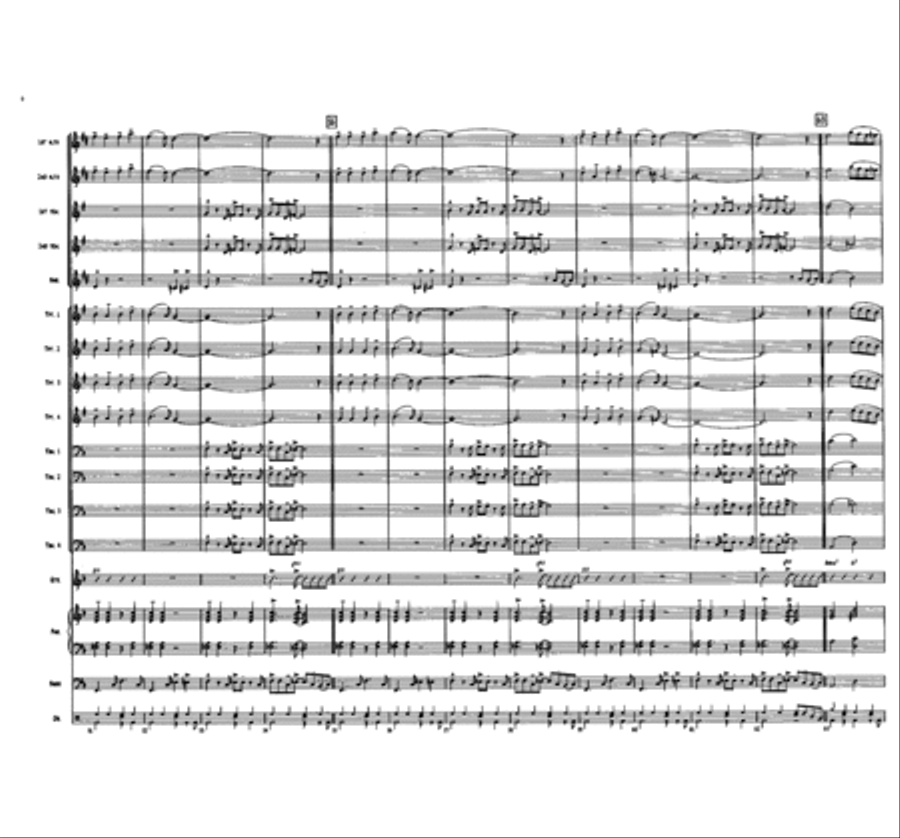 Angels We Have Heard On High Jazz Ensemble scores gallery preview page 6