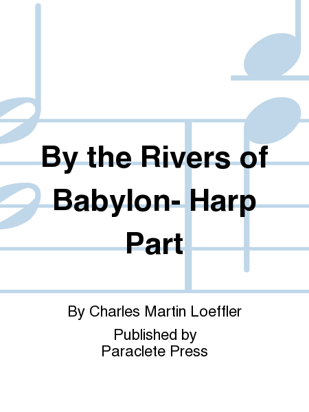 By the Rivers of Babylon- Harp Part