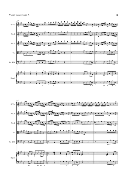 Albinoni Violin Concerto in A for Violin and String Orchestra image number null