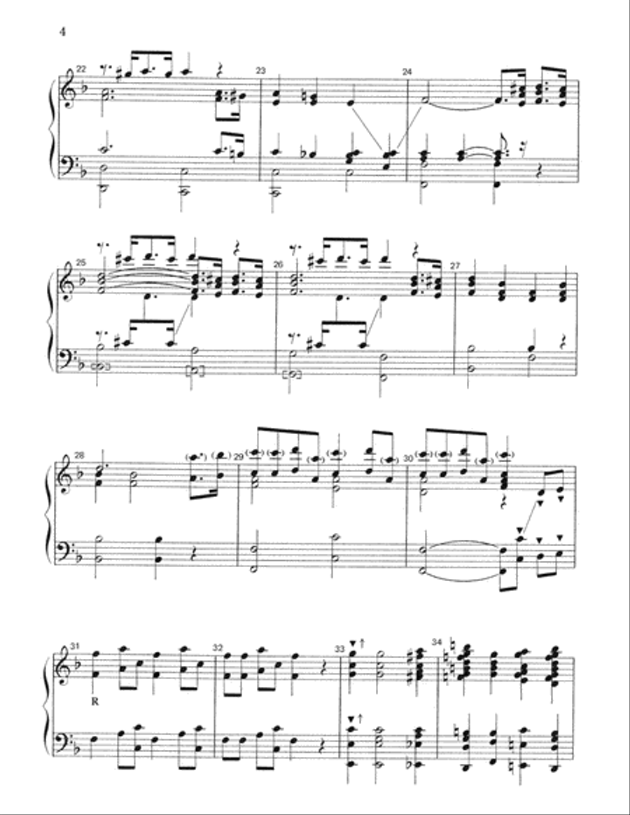 Alexander's Ragtime Band 5-Octaves scores gallery preview page 4
