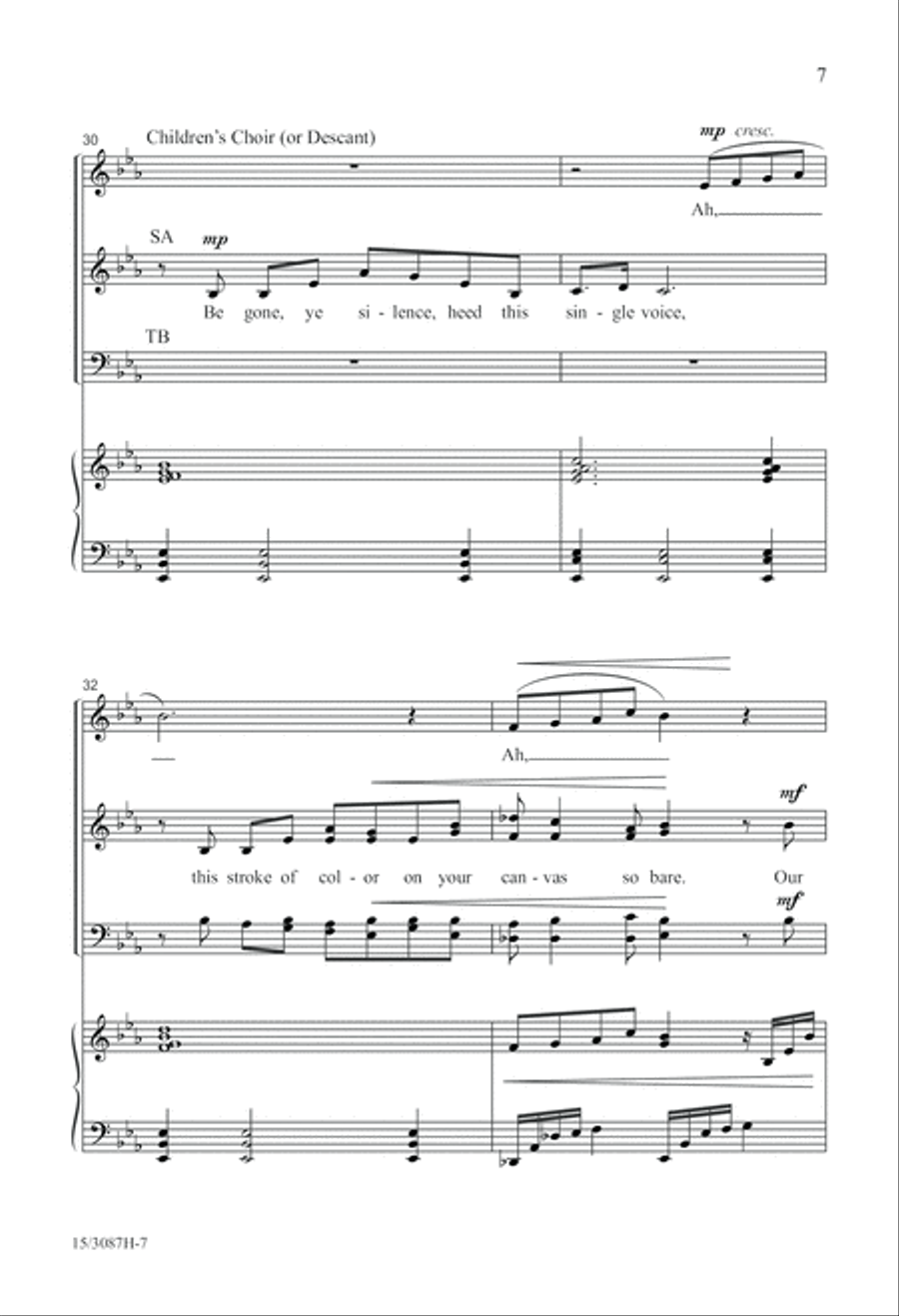 Music, Sing On! 4-Part scores gallery preview page 8