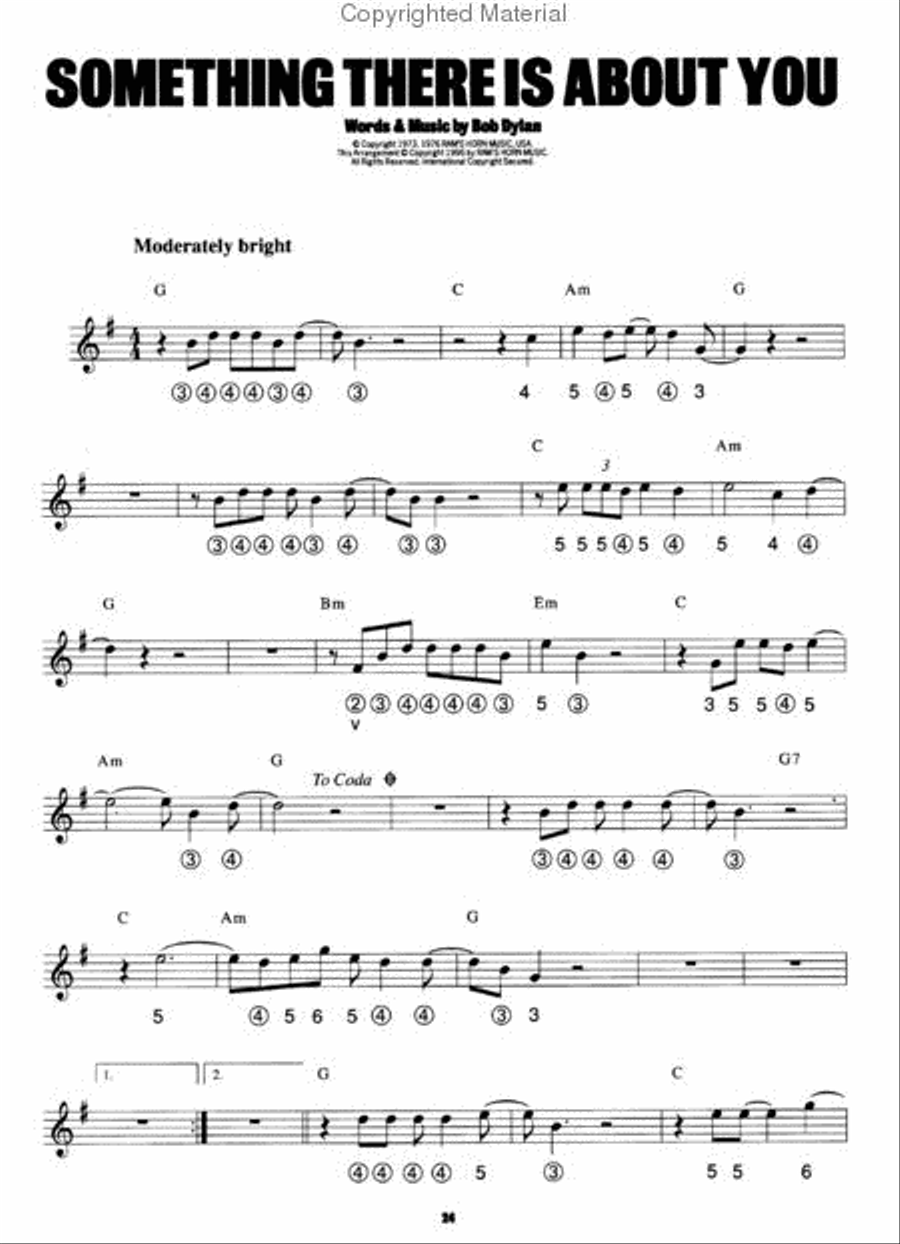 <br>Sheet music extract