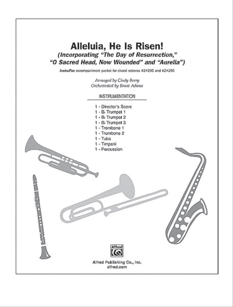 Alleluia, He Is Risen! Choir scores gallery preview page 1