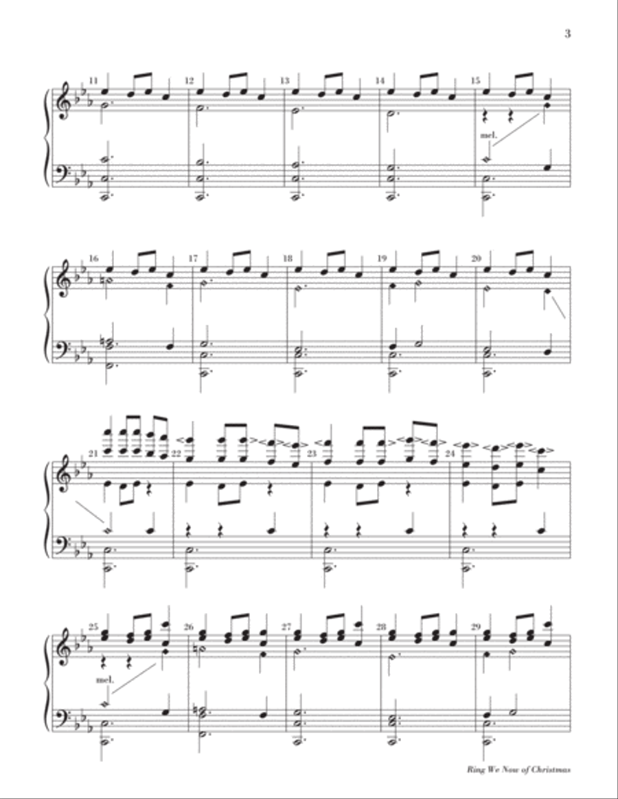Ring We Now of Christmas Ring We Now of Christmas 5-Octaves scores gallery preview page 4