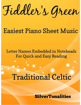 Book cover for Fiddler's Green Easiest Piano Sheet Music