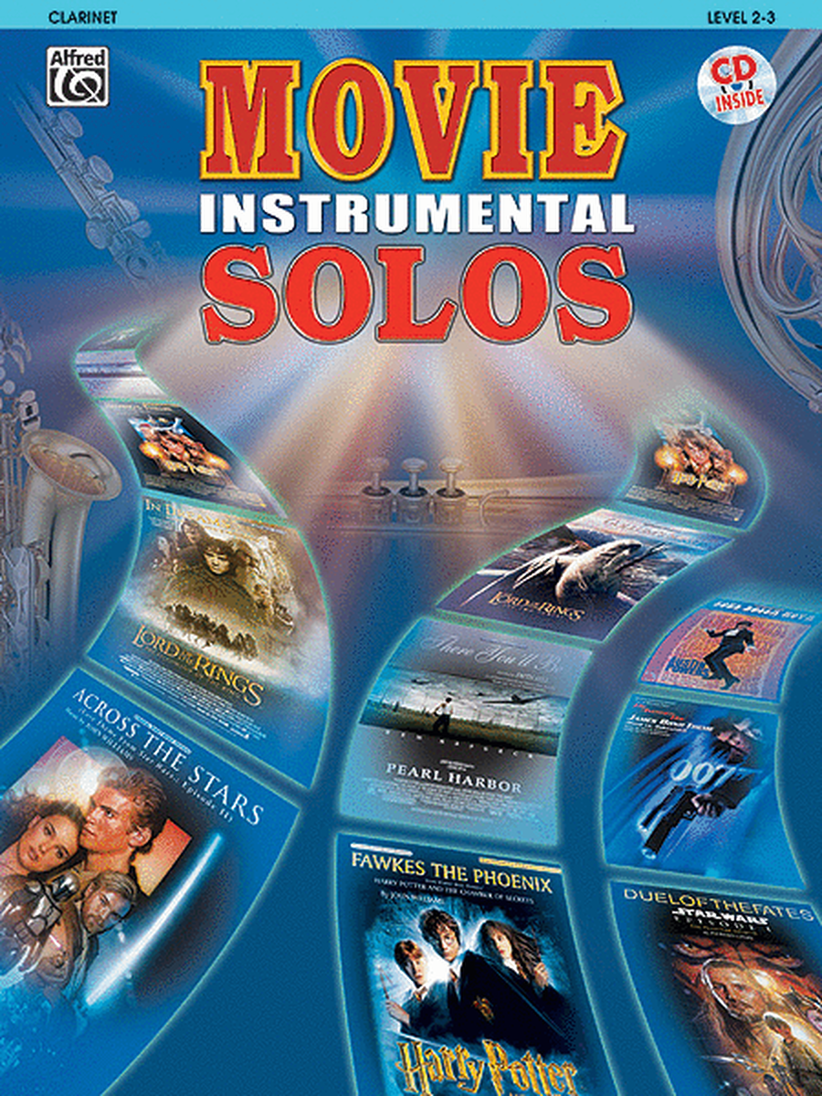 Movie Instrumental Solos - Clarinet (Book and CD)