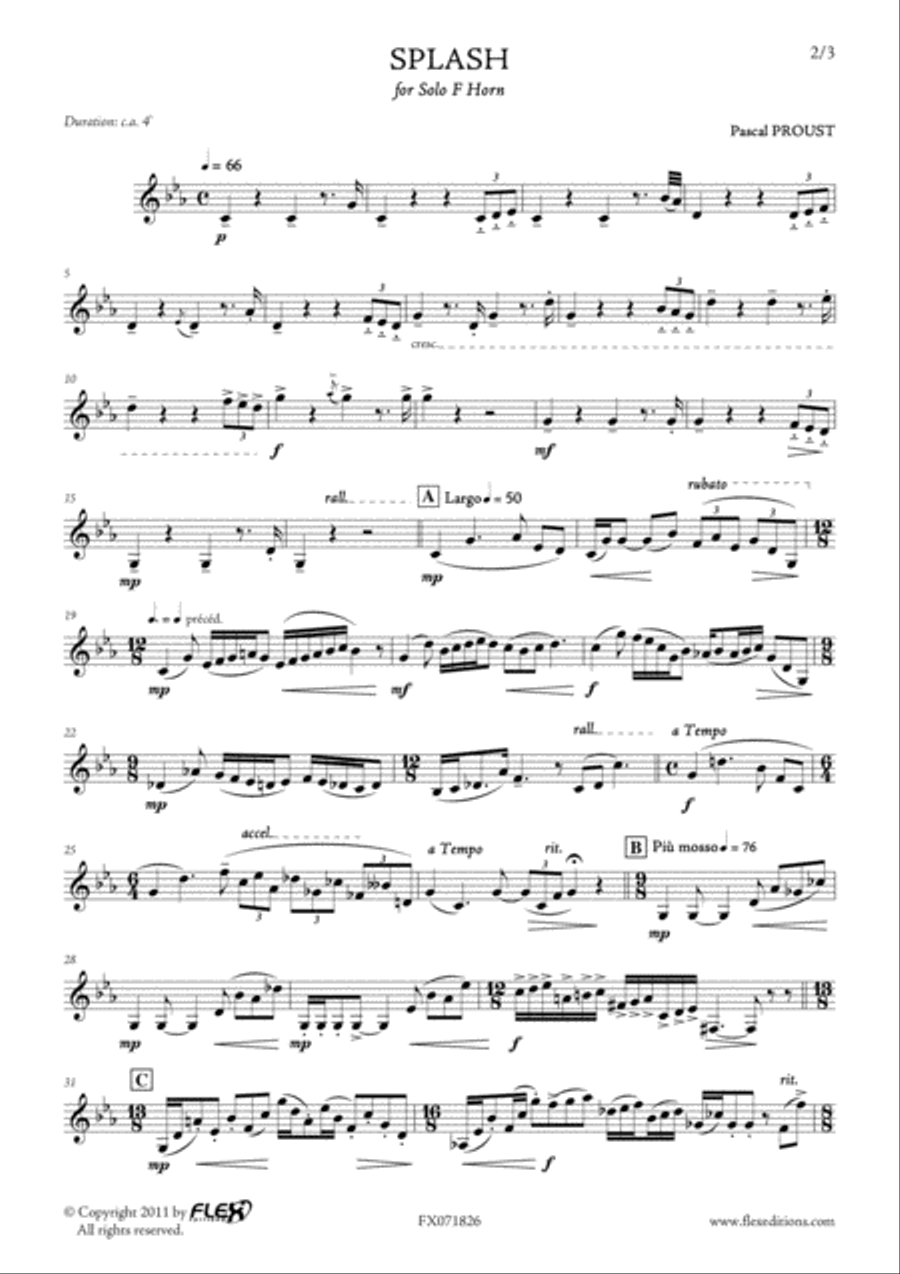 Splash Horn scores gallery preview page 2