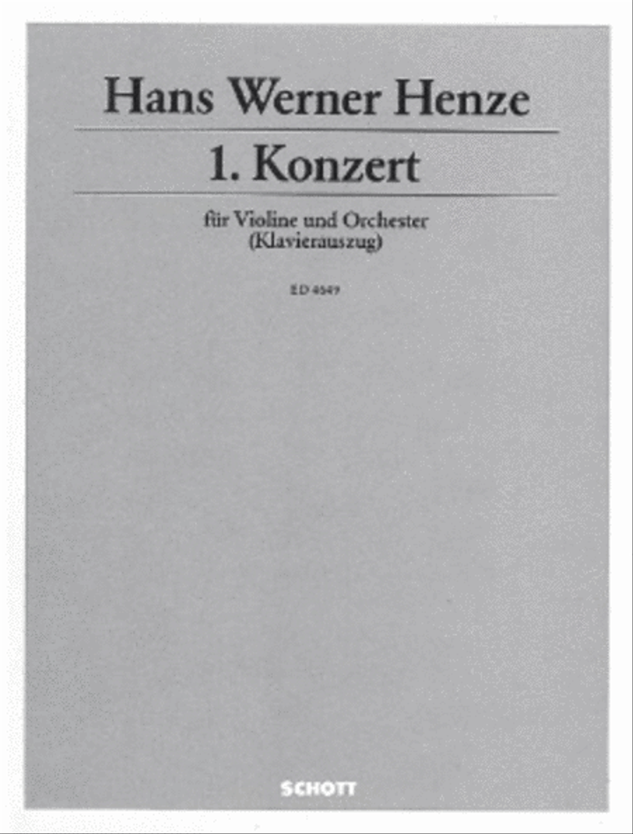 Violin Concerto Violin Concerto Violin Solo scores gallery preview page 1